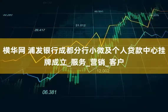横华网 浦发银行成都分行小微及个人贷款中心挂牌成立_服务_营销_客户