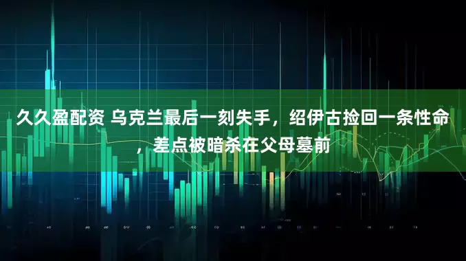 久久盈配资 乌克兰最后一刻失手，绍伊古捡回一条性命，差点被暗杀在父母墓前